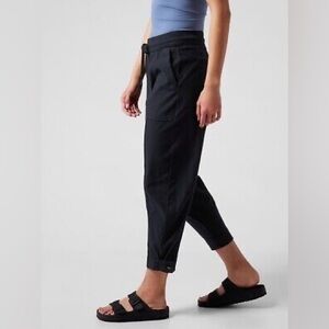 Athleta Farallon Weekender Pant Black M/T Tall Long